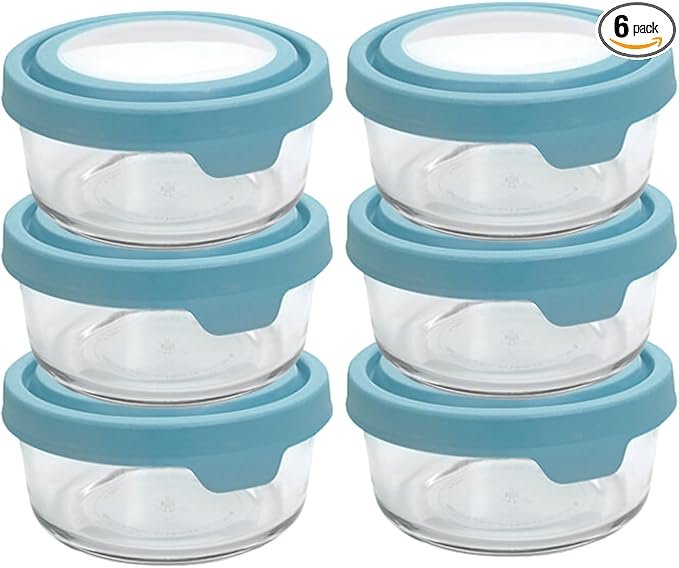durable airtight glass containers thick design