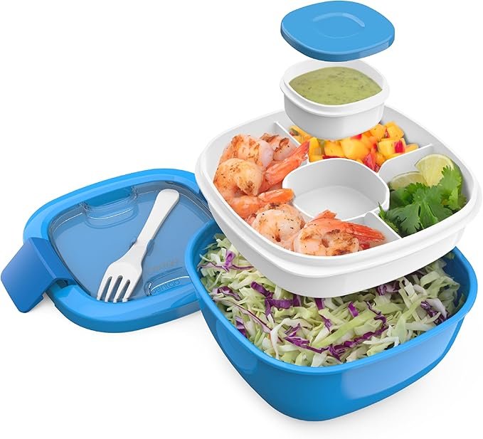 stackable meal prep containers for small kitchen