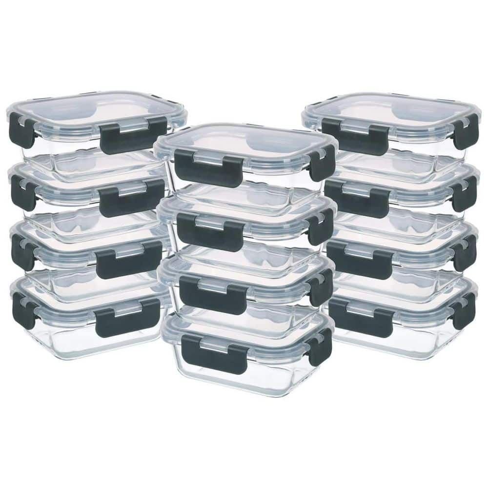 rubbermaid brilliance stackable airtight containers