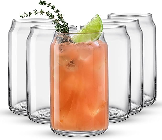 modern glass food storage containers JoyJolt aesthetic kitchen