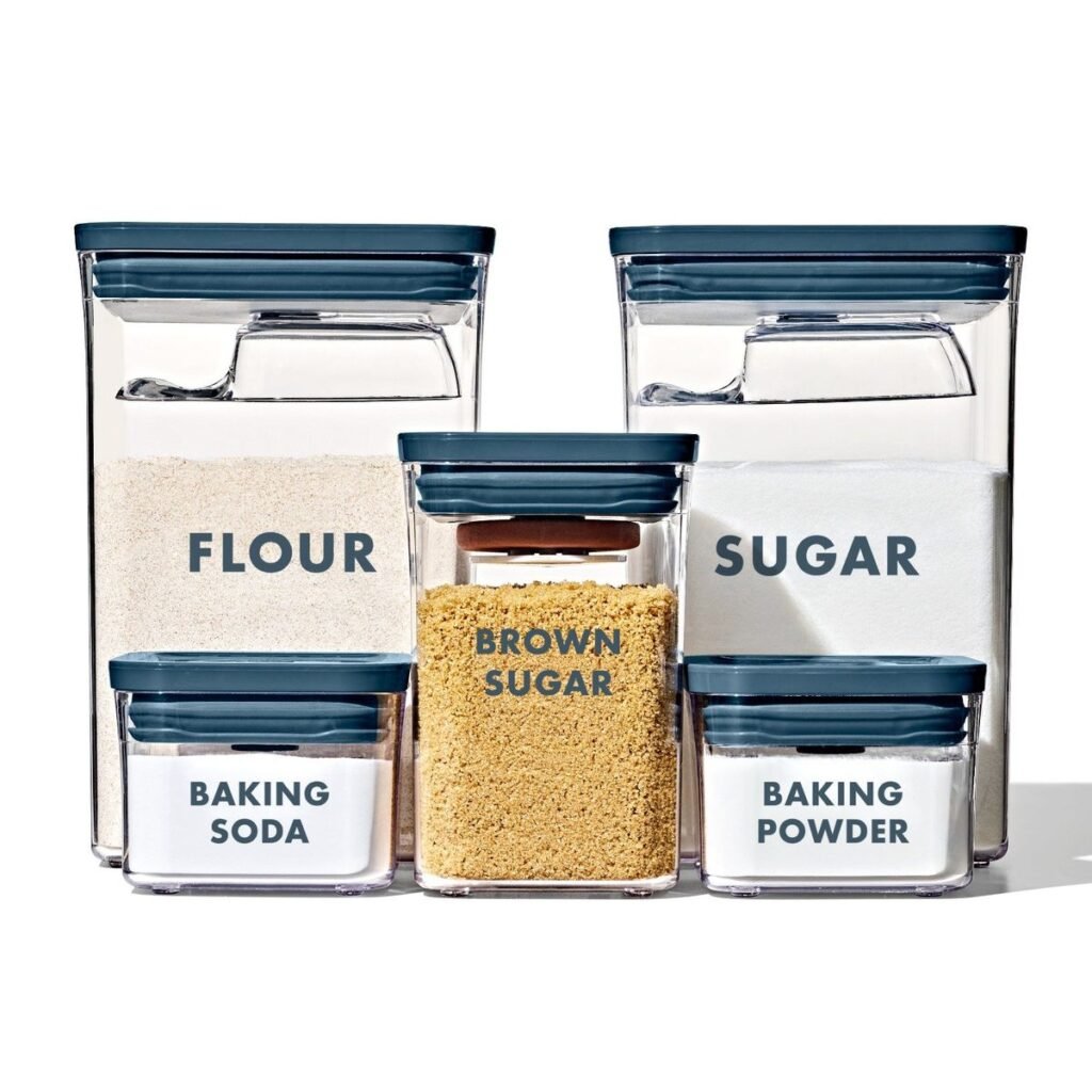 oxo pop containers for small kitchen storage