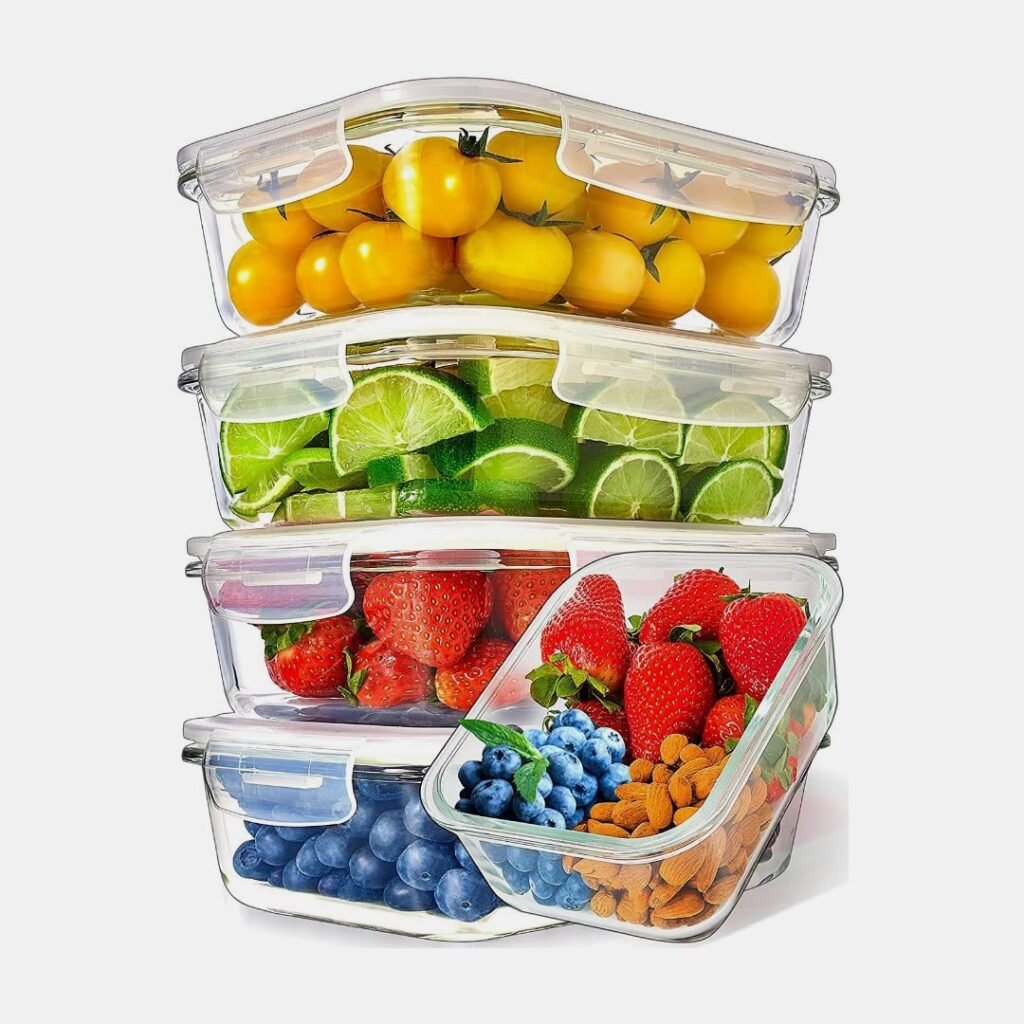 meal prep containers with compartments