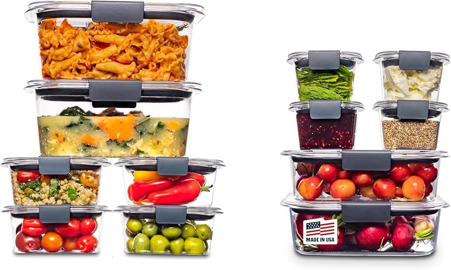 budget meal prep containers small space