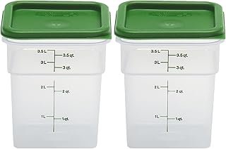 large airtight container for bulk flour storage in pantry