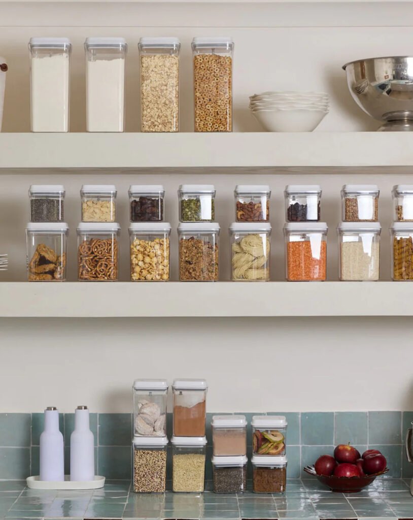 stackable airtight containers pantry