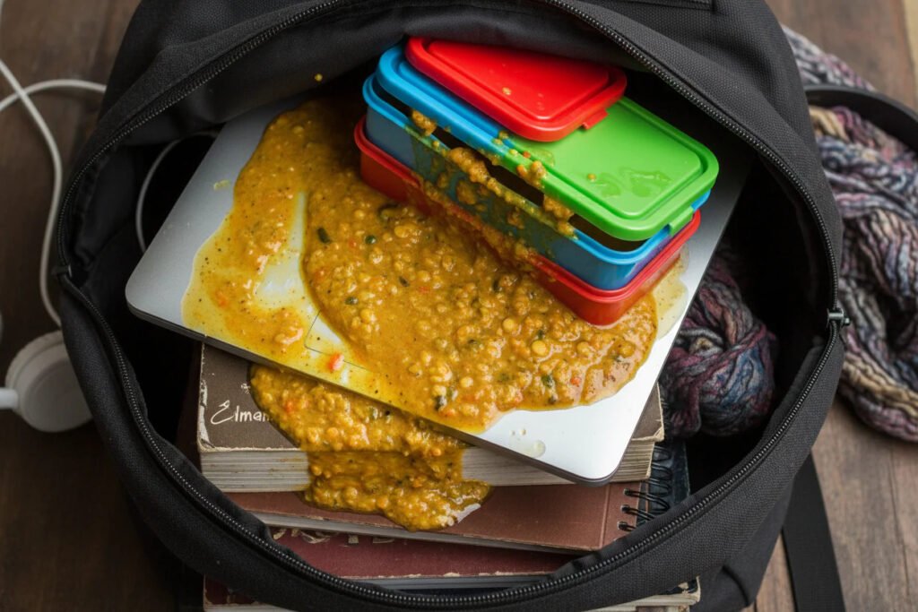 best leak proof containers for lunch bags leaking inside backpack